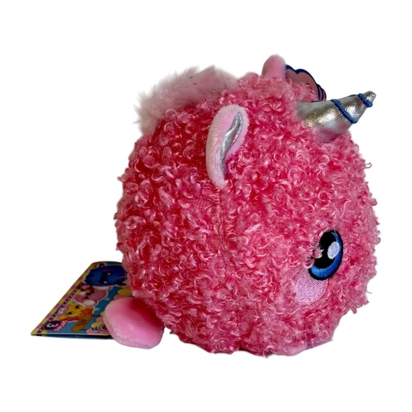 Squeezamals Ursula Unicorn Series 3 Small Plush Toy 3.5” 2019 - Picture 3 of 11